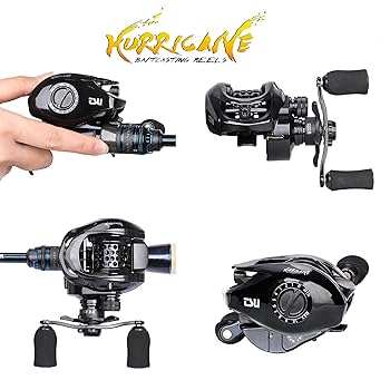 Amazon | TSURINOYA [ツリノヤ] ベイトリール ハリケーン